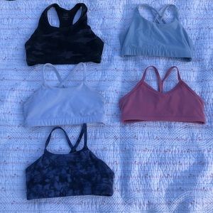 Athleta G-12 sports bra bundle